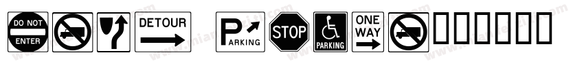 sign rathi字体转换